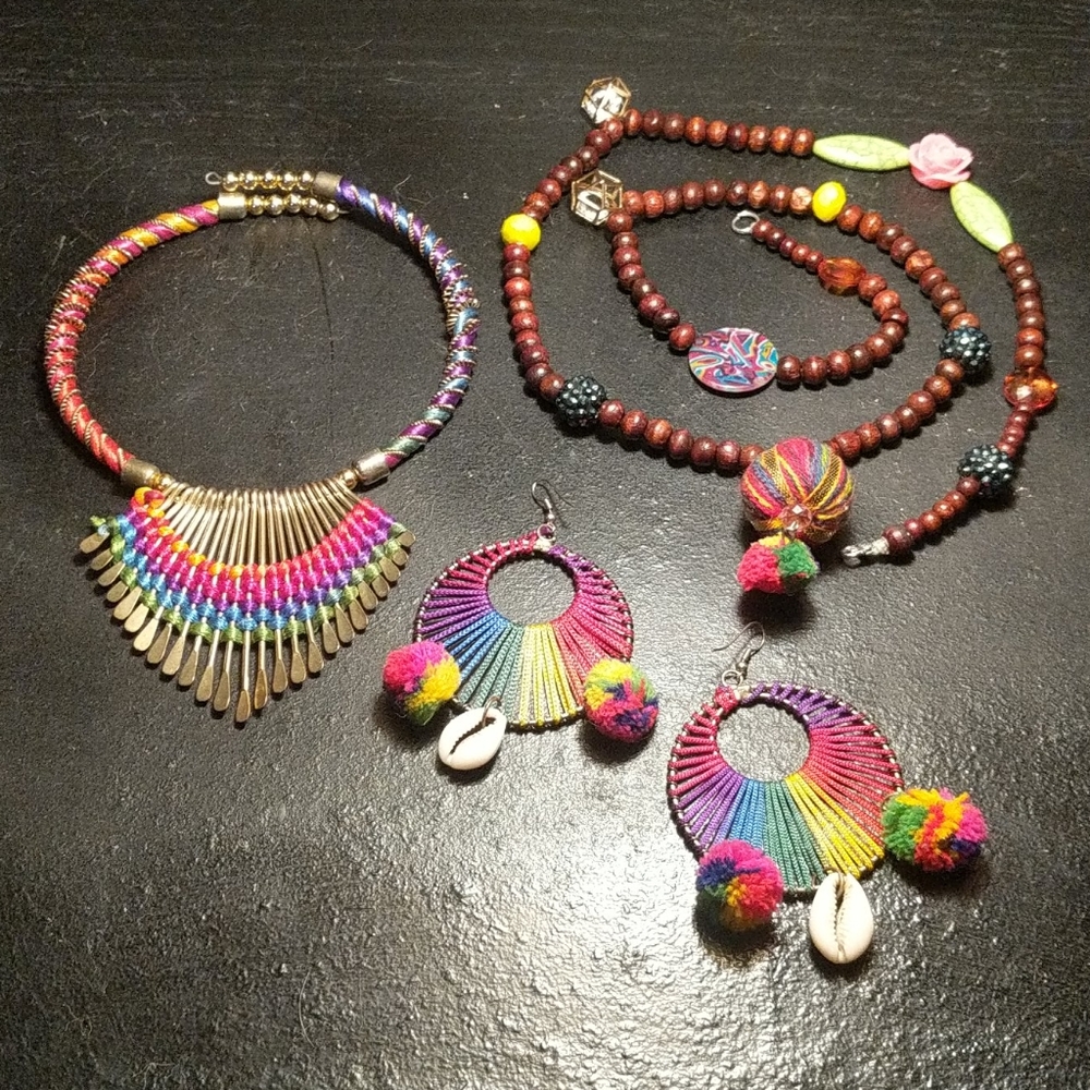Hand crafted waist beads and more.